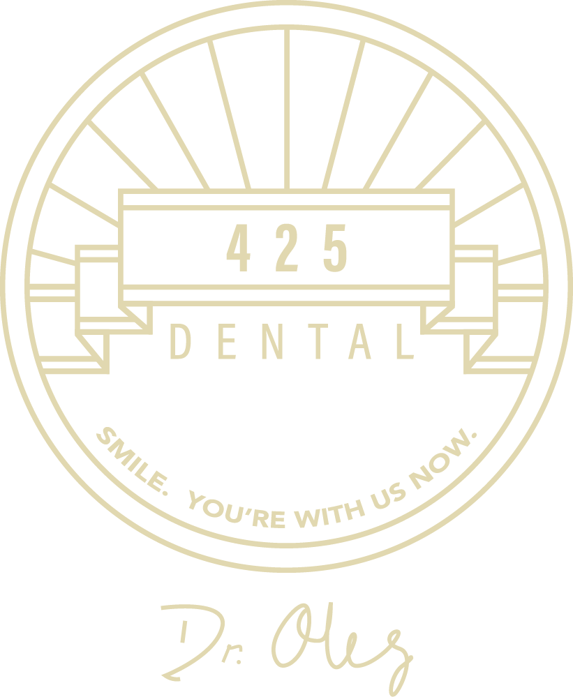 425 dental logo gold